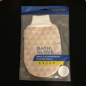 Cream Bath Glove (1)